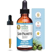 Botanic Choice Saw Palmetto Berry Alcohol Free Liquid Extract, 1 Fluid Ounce