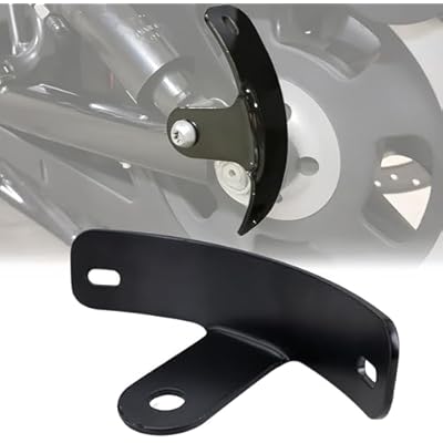 Rear Side License Plate Bracket for Harley Davidson 1993-2025 for Sportster 48 72 | Iron 883 1200 | Nightster & Roadster | Side Mount License Plate | 12 Shock Mount | Side Customization