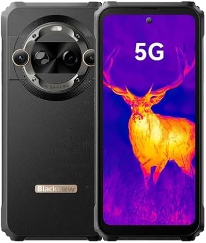 Blackvie BL 9000 Pro 5G Rugged Smartphone 6.78" 24GB+512GB 50MP 8800mAh 120W Android 14 Consecutive Science Technology Size 8020 5G Cell Phone