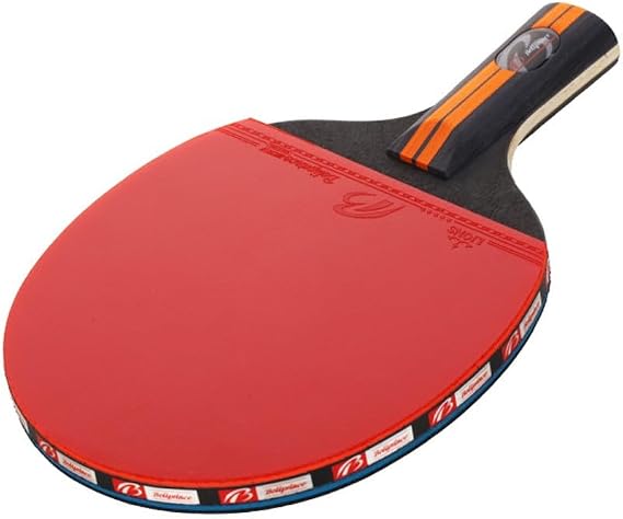 Table Tennis Bat - Short Handle Penhold Racket for Beginners - Professional Ping Pong Paddle for Enhanced Performance and Control