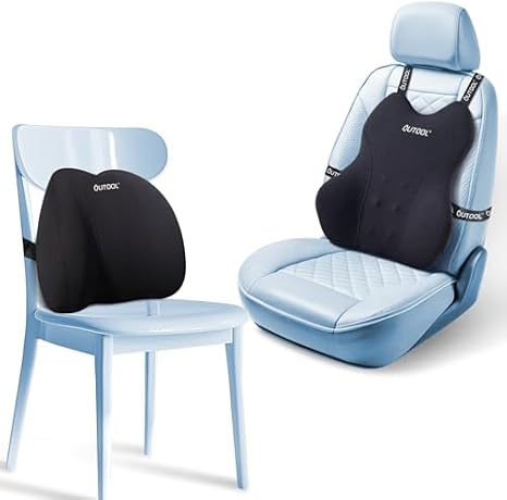 QUTOOL Lumbar Support Pillow for Car & Dining Chair