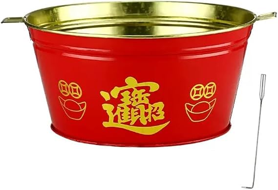 Burn Barrels, Fire Pit, Paper Incinerator, Stainless Steel Incinerator Barrel, Burning Rubbish Paper Leaves Documents(Small)