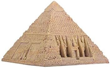 Egyptian Sandstone Pyramid Box Collectible Egypt Decoration Container