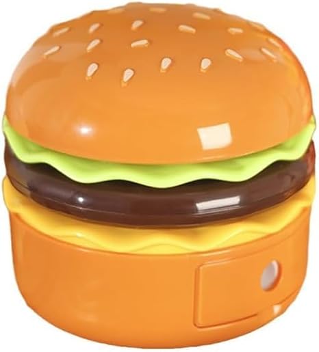 CHANLAOSAN Cute Desk Lamp,Table lamp,Night Lights,Hamburger Small Night lamp,Desk Accessories, Room Decor for Boys Girls Gifts