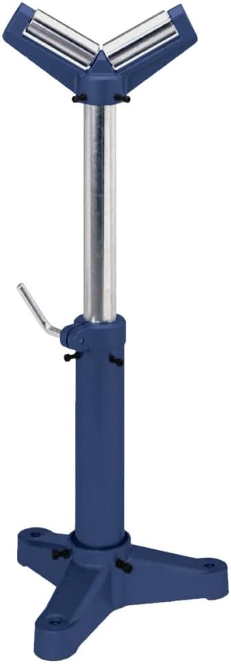 Palmgren V-roller material support pedestal stand, 18"