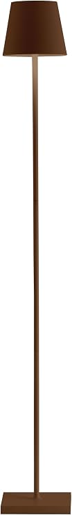 Zafferano, Poldina L Floor, Rechargeable Cordless Floor Lamp, Rust