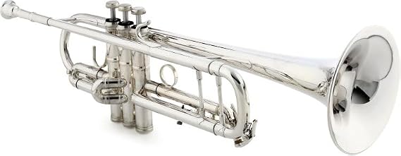 B&S 3143 Challenger II Professional Bb Trumpet - 43 Bell - Silver Plated