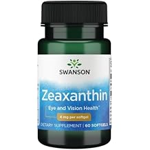 Swanson Zeaxanthin 4 Milligrams 60 Sgels