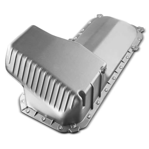 A-Premium Engine Oil Pan Sump with Drain Plug Compatible with BMW 325 1986-1988, 325e 1984-1987, 325es 1986-1987, 325i 1987-1992, 325is 1987-1991, 325iX 1988-1991, M3 1988-1990, with 2.7L Gas