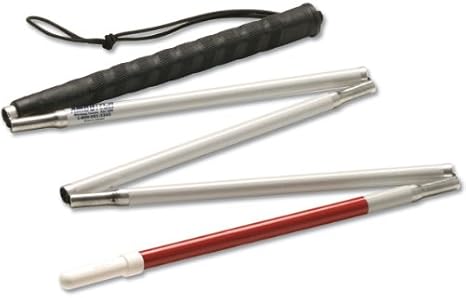 Ambutech Alum. 5-Section Folding Cane-Pencil-58-in