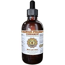 Hawaii Pharm Cinnamon Liquid Extract, Cinnamon (Cinnamomum Verum) Bark Powder Tincture Supplement 2 oz