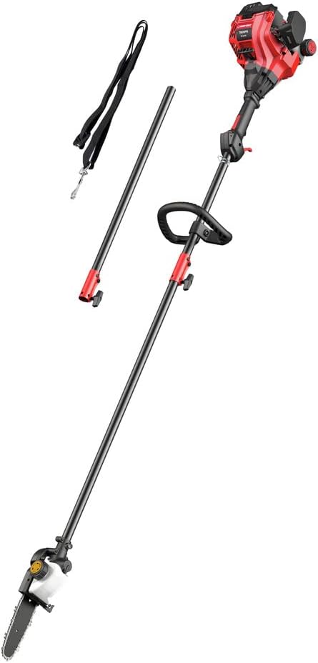 Troy-Bilt Gas Pole Saw, 25cc, 8-inch (TB25PS)