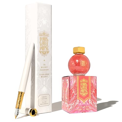 Ferris Wheel Press Bijou Fountain Pen and FerriTales Fountain Pen Ink Bundle