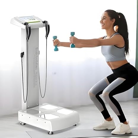Body Composition Analyzer and Body Fat Scale for Muscle Detection and Analysis - Ideal for Home, Gym, and Clinic Use