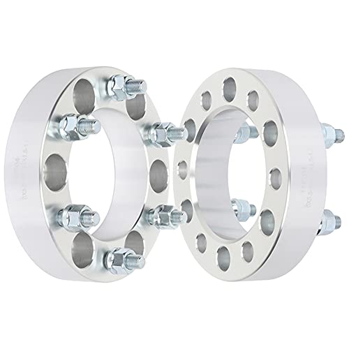 1.5 6x5.5 Wheel Spacers Fits for Amigo 1991-1993 1998-2000, for Montero Sport 1997-2000 2004, 12x1.5 Thread Size 108mm Hub Bore Wheel Accessories Parts