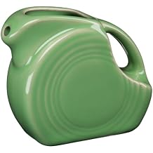Fiesta 5oz Mini Disk Pitcher Durable Ceramic, Lead-Free, Dishwasher/Microwave/Oven Safe Made in USA - Meadow