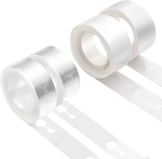 Balloon Arch Decorating Kit - 2 Rolls Tape Strips for Garlands, Party and Wedding Decorations