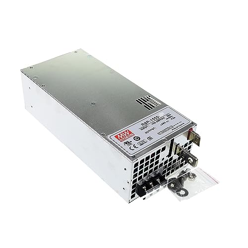 Mean Well RSP 1500W Switching Power Supply ACDC Single Output RSP-1500-15 100A Slim Type Enclosed Power Supply Driver Transformer with PFC Function