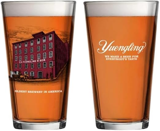 Yuengling Brewery Edition Pint Glass - Set of 2
