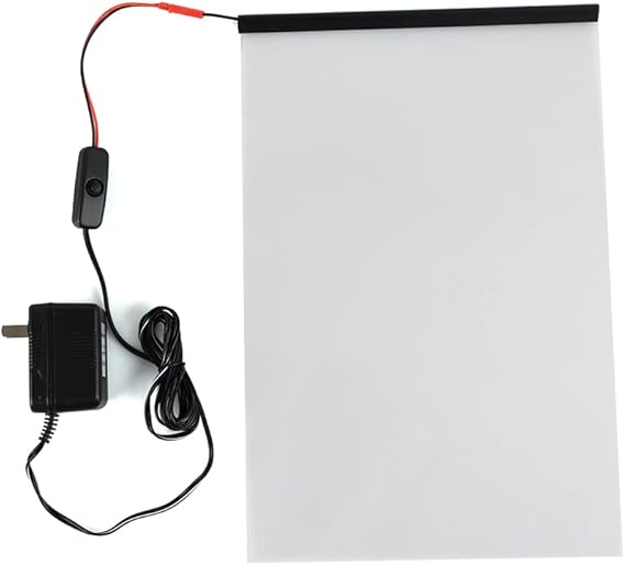 HOHOFILM Electronic PDLC Smart Film A4 Sample PDLC Switchable Smart Film Electric Smart Glass Film 8x12in Sample