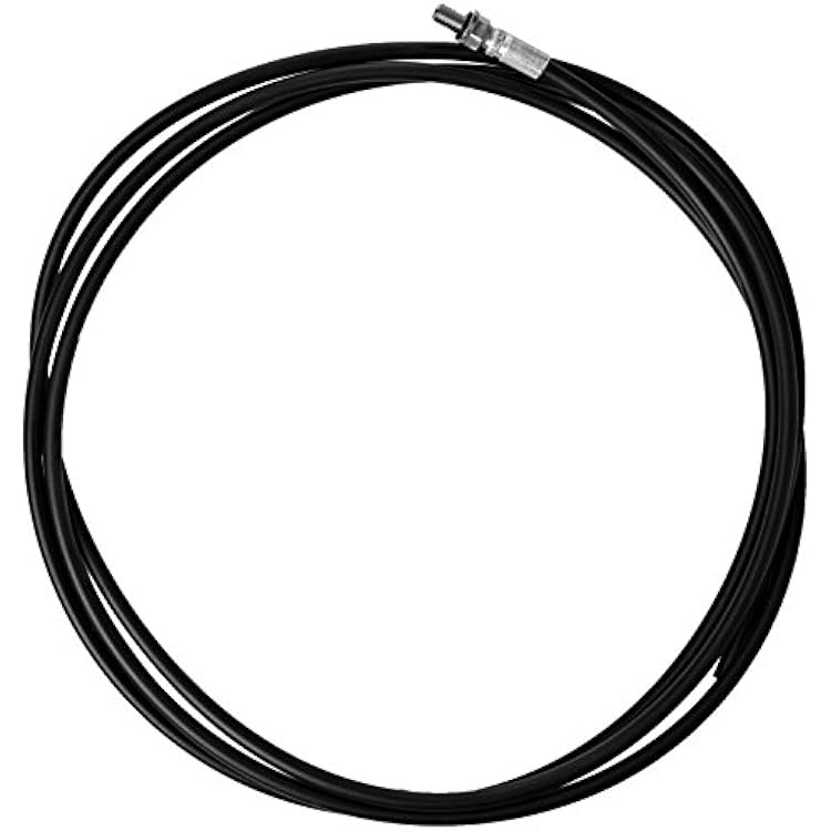 Avid Elixir Hydraulic Brake Line Kit - Compatible with Elixir 5 RCR X0 Mag 2012 | 2 Meters Black, High-Performance Disc Brake Hose for Mountain Biking