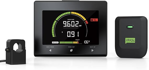 Efergy E-Max (1 CT Sensor 16mm) - in-Home Energy Monitor