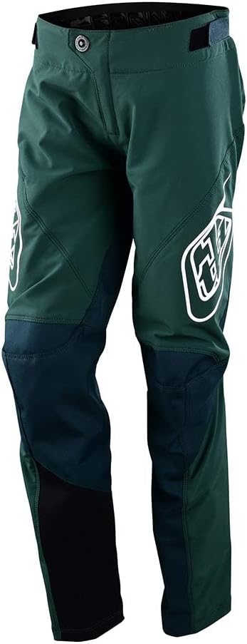 Troy Lee Designs Mountain Bike Cycling Bicycle Riding MTB Pants for Youth, Sprint Pant (26, Ivy)