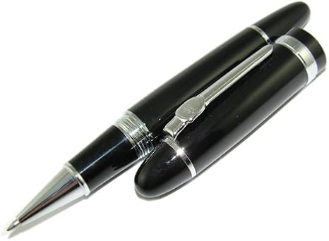 Lanxivi 159 Roller Ball Pen Vivid Black Chinese Traditional Laquer Painting