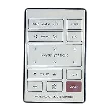 Replacement Remote Control for Radio CD AWRC AWR1-1W AWR1-2W AWR113 Home Media Music Remote Control Accessory Media Players Accessories