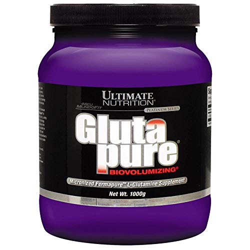 Ultimate Nutrition Glutapure 5000mg Biovolumizing, Muscle Recovery Supplements with L-Glutamine, Amino Acid Powder for Immune Function, 1000g Powder, 200 Servings