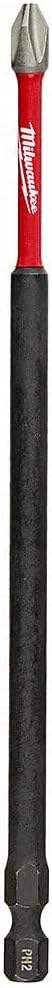MILWAUKEE ELECTRIC TOOL 48-32-4802 Shockwave 6" Power Bit Phillips #2