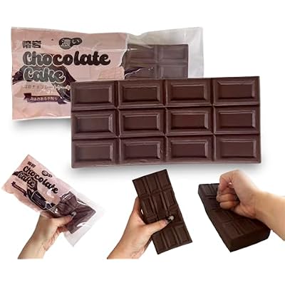 Slow Rising Squishy,Stress Ball,Stress Toy, Fidget Toys ,Party Favor Gift Dark Chocolate-1pcs