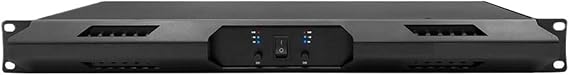 K2 2Channel Power Amplifier 2000W*2 1U Amps Max Professional Amp for Line Array/DJ Subwoofer