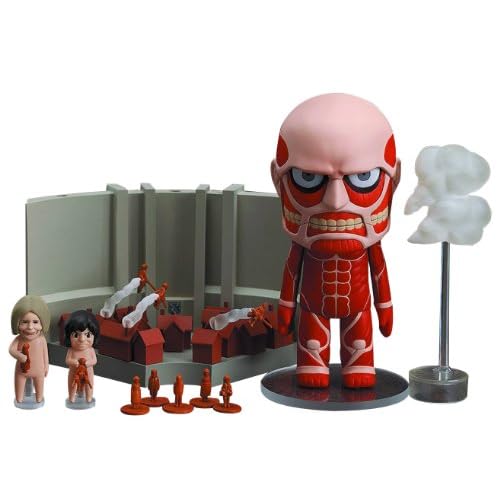 Good Smile Attack on Titan: Colossal Titan Nendoroid and Playset Action Figure Busts