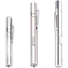 LED Dual Light Source Soft Non-Harsh Ear and Nose Pupil Medical Pen Light (611)