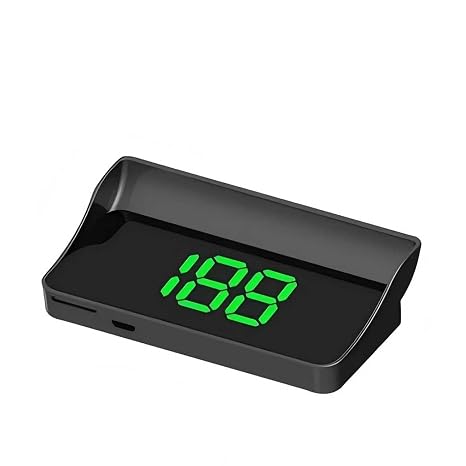 Car Heads Up Display, High-Definition Windshield Speedometer Projector, Car HUD Digital Speedometer, Universal Large Font Display HUD for Most Vehicles (Green)