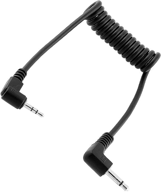 2.5mm to 3.5mm Flash Sync Cable Speedlight Trigger Remote Control Cord