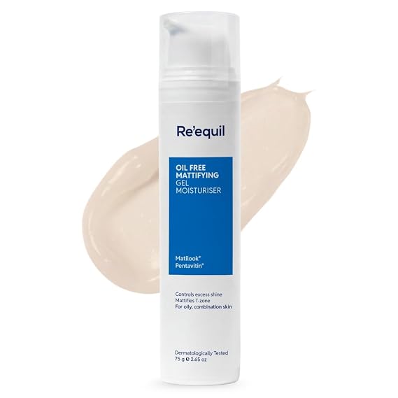 Re'equil Oil Free Mattifying Moisturising Gel 75 gm