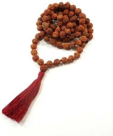 Rudraksha Meditation Mala 8mm 108 Beads