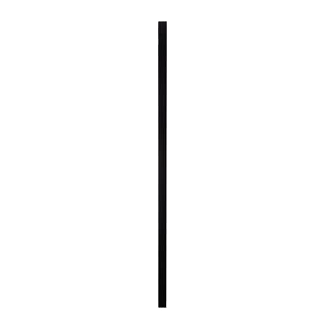 Deckorators 32 in. Black Aluminum Estate Baluster (10-Pack)