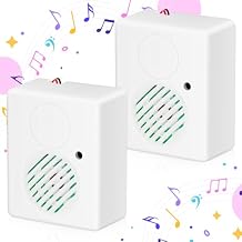 Seenelling Halloween Sound Sensor, Horror Tricky Scary Sound Speaker Machine Screaming Speaker for Halloween Indoor Outdoor Party Decoration (2 Pcs)