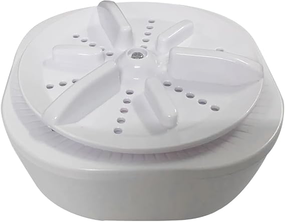 Mini Washing Machine - Portable Washing Machine Ultrasonic Turbine Washing Machine Turbo Washer for Travel Business Trip College Rooms