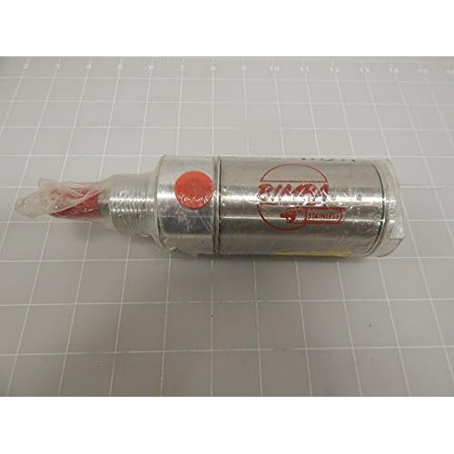 BIMBA MRS-311-D 1 INCH Stroke, 2 INCH BORE, AIR Return, Double Acting, Front Nose Mount, NO Wiper, Pneumatic Cylinder