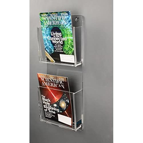 2 Pocket Magazine Rack-Vertical