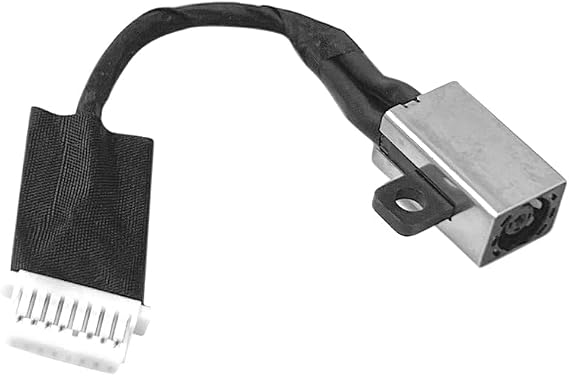 Suyitai DC Power Jack Socket Plug Charging Port with Cable for Dell Inspiron 13 7390 7391 2-in-1, 15 7586 7590 7591 2-in-1, 17 7786 7791 2-in-1 RO15 ND3N8 450.0EZ0A.0011(7cm/2.75 Inch)