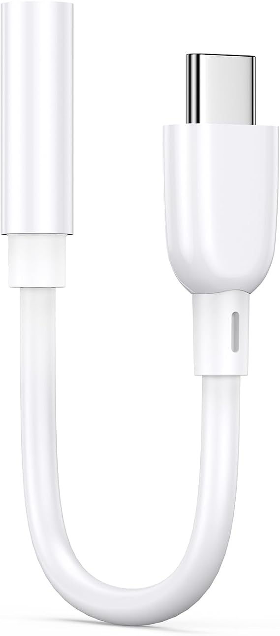 USB C iPhone16 Headphone Jack Adapter,USBC to 3.5MM Headphone Audio Adapter