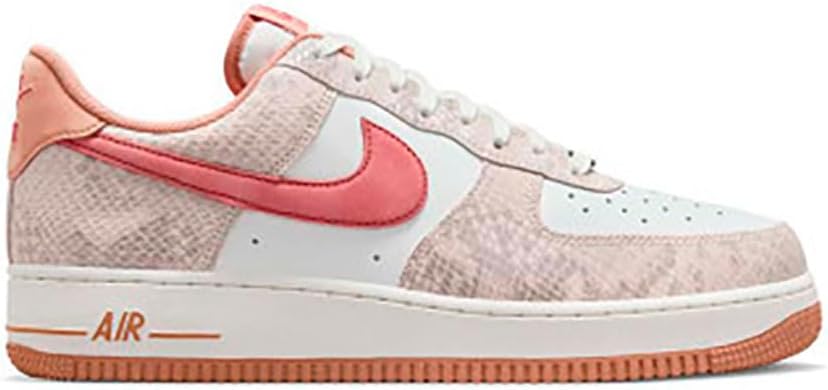 Nike Air Force 1 '07 LV8 Men's Shoes (HF2898-100, Summit White/Sail/Dusted Clay/Canyon Rust) Size 8