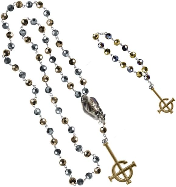 Ghost Papa Rosary and Bracelet Set, Officially Licensed Merchandise