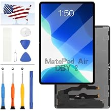 Replacement Screen for Huawei Mate Pad Air DBY 2 LCD Screen for Huawei Mate Pad Air DBY 2 Digitizer Screen DBY2-W00 DBY2-AL00 Sensor Touch Display Assembly Kits Black