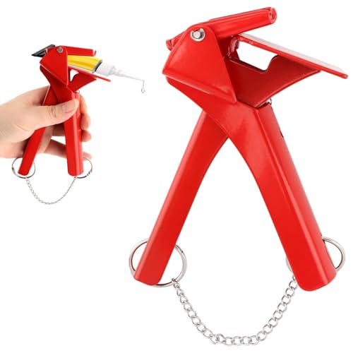 Tube Extrusion Tool,2.5 Industrial Size Dispenser,RTV Tube Squeezer Tool,Efficient RTV and Silicone Extrusion Dispenser with Easy Control Tubes Grip for One-Handed Operation